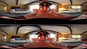 teen 18+ Tia Cyrus rides your dick like the slut she is in VR