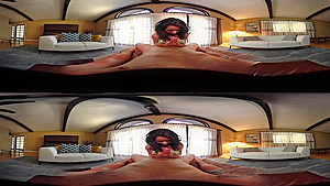 teen 18+ Tia Cyrus rides your dick like the slut she is in VR