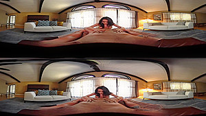 teen 18+ Tia Cyrus rides your dick like the slut she is in VR