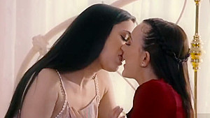 teen 18+ babe tasting new stepmoms pussy