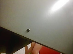 teen 18+ changing in pool cabin