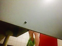 teen 18+ changing in pool cabin