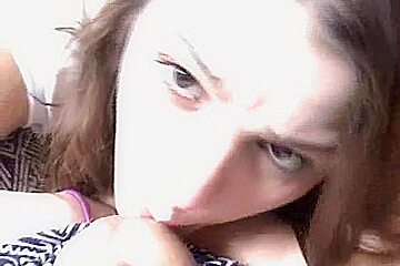 teen 18+ cutie starts her porn carrier in college
