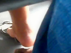 try footsie with milf in bus