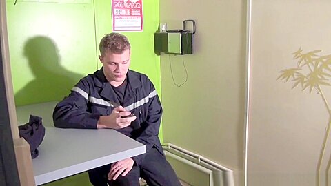 two sexy fireman fucking in uniform - StraightFuckingBoy