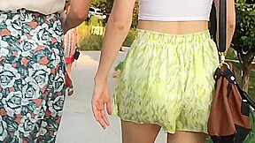 video with hot-ass chick walking on the street
